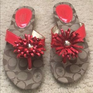 Coach sandals